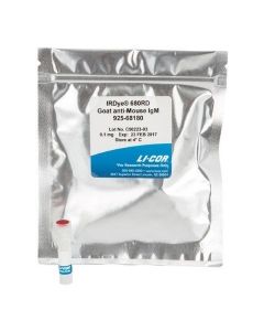 LI-COR IRDye® 680rd Goat Anti-Mouse Igm (Μ Chain Specific) Secondary Antibody, 0.1 mg