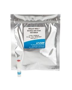 LI-COR IRDye 680LT Donkey anti-Goat IgG (H + L), Highly Cross-Adsorbed, 0.5 mg