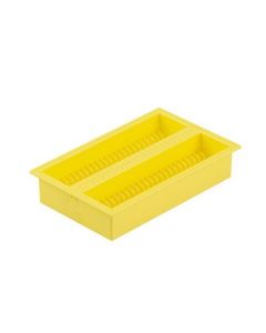 Simport Sliderack Jr Tray 50 Positions For Slides,Yellow, 10/Pk -