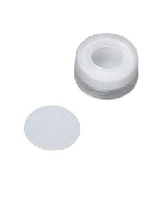 DWK WHEATON® µL MicroLiter® 11 mm Snap Cap With Septa, PTFE Disk Septa, Natural, Case of 2000