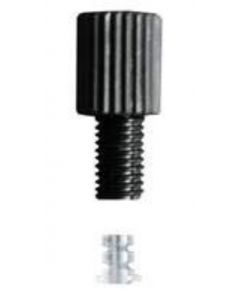 Perkin Elmer Black, High-Flow Nut (1/4-28) For Fast Valve And 1/16” (1.6 Mm) Ferrule. Use With 1/16” (1.6 Mm) O.D. Pfa Tubing For Low And Moderate Flow Rates (0.1 Ml/Min - 2 Ml/Min) - PE (Additional S&H or Hazmat Fees May Apply)