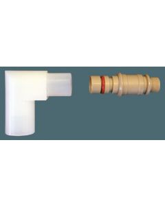 Perkin Elmer Pfa Elbow Adapter For Optima Injectors - PE (Additional S&H or Hazmat Fees May Apply)