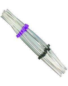 Perkin Elmer Standard Pvc Mp2 Two-Stop Peristaltic Pump Tubing - 2.20 Mm I.D., Purple/Black, Pkg. 12 - PE (Additional S&H or Hazmat Fees May Apply)