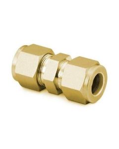Perkin Elmer Brass Union, Size: 1/4in, Pkg 2 - PE (Additional S&H or Hazmat Fees May Apply)