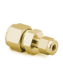 Perkin Elmer Brass Reducing Union, Size: 1/4in To 1/8in - PE (Additional S&H or Hazmat Fees May Apply)
