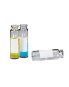 Perkin Elmer Headspace Convenience Kit: 20 Ml Crimp Top Vial With Flat Bottom And Matching Ptfe/Silicone Ultra Bleed Preassure Release Cap/Septa (1000/Pack) - PE (Additional S&H or Hazmat Fees May Apply)