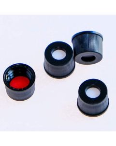 Perkin Elmer 8 Mm Pre-Assembled Black Flanged Screw Cap With - PE (Additional S&H or Hazmat Fees May Apply)