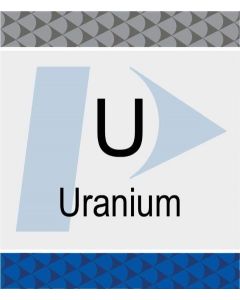 Perkin Elmer Uranium (U) Pure Single-Element Standard, 1,000 - PE (Additional S&H or Hazmat Fees May Apply)