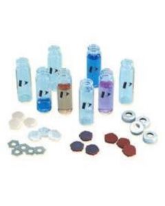 Perkin Elmer 22 Ml, 20 Mm, Headspace Crimp Top Vial With P Logo (100/Pack) - PE (Additional S&H or Hazmat Fees May Apply)