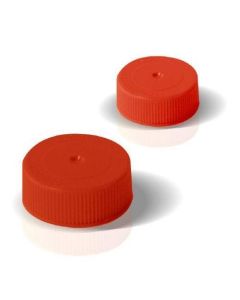Perkin Elmer Screw Caps, Red, For 50 Ml Digitubes, Qty. 250 - PE (Additional S&H or Hazmat Fees May Apply)
