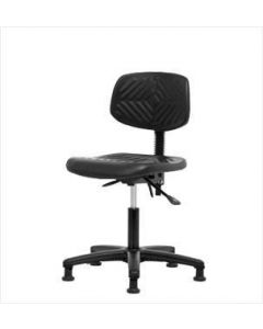 Neta ECOM Polyurethane Desk Height Chair - Nylon Base Tilt Glides