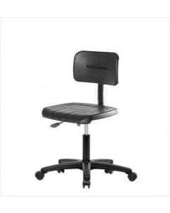 Neta ECOM Polyurethane Desk Height Chair - Nylon Base, Casters Rugged Polyurethane