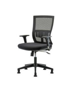 Neta ECOM Modern Mesh Desk Height Chair - Nylon Base Arms Glides