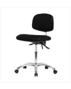 Neta ECOM Esd/Clean Room Medium Bench Height Chair - Chrome Base ESD