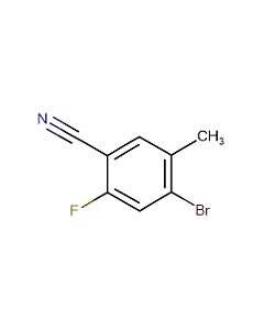 Oakwood 4-Bromo-2-Fluoro-5-Methylbenzonitrile 98% Purity, 5g