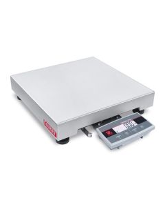 OHAUS Shipping Scale 100 Lb X 0.02 Lb / 50 Kg X 0.01 Kg, 18 X 18 In / 457 X 457