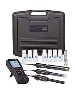 Antylia Oakton Environmental Express PCD380 Waterproof 3-Channel pH, ORP, Conductivity, TDS, Resistivity, Salinity, and DO Smart Handheld Meter Kit