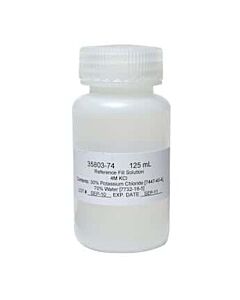 Antylia Oakton Reference fill solution, 4 M KCl saturated with AgCl, 125 mL bottle