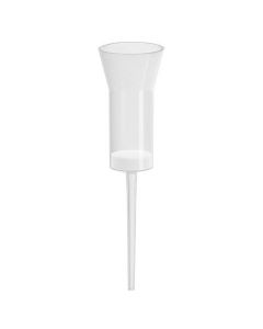 Chemglass Life Sciences Filter Funnel, Disposable, 40-60ml, Flared Top, 2.5g Of Silica Gel, Bulk Packed
