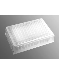 Corning Axygen 96-well Clear V-Bottom 600 µL Polypropylene Deep Well Plate, Sterile, Individually Wrapped