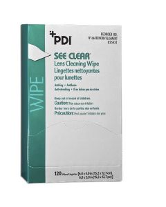 Pdi See Clear Eye Glass Cleaning Wipe