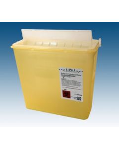 PlastiProducts Container, 5 Qt, Yellow, 10/Bx, 2 Bx/Cs 