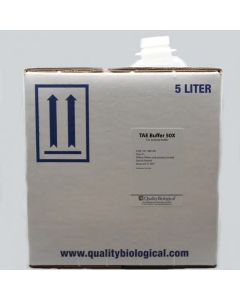 Quality Bio TAE Buffer, 4L, Liquid, 50X, 15 to 30deg C