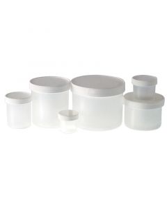 Qorpak 32oz (950ml) Natural Polypropylene Jar With 120-400 White Polypropylene Unlined Cap