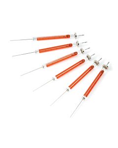 Restek Syringe, SGE (10 µL/F/23-26/42 mm/Cone), Standard Microliter for Agilent Autosampler, 6-pk.
