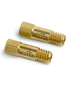 Restek Capillary Column Nut, Brass, for Use w/Standard 1/16" type Ferrules, for Agilent GCs (Except Intuvo); PerkinElmer Clarus 590/690 and GC2400 GC