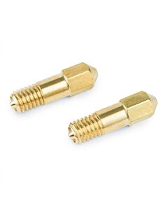 Restek Injector/Detector Plug Nuts, for Agilent and Thermo TRACE 1300/1310, 1600/1610 GCs, 2-pk.