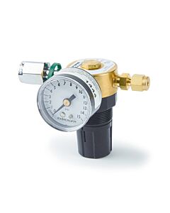 Restek Mini-Regulator (DGC) for Natural Gas and Refinery Gas Standards, Brass, CGA 170 (0-15 psig) outlet