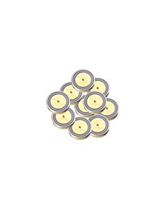 Restek Gold Plated Inlet Seal Dual Vespel Ring 0.8mm For Thermo 1300