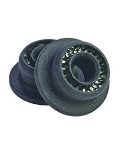 Restek Piston Seals (PTFE w/Graphite, Black), for Agilent 1050, 1100, 1200 HPLC Systems, 2-pk.