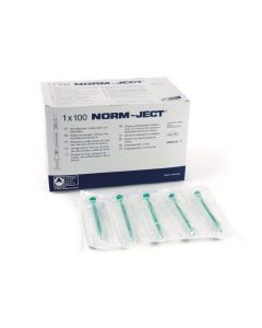 Restek Norm-Ject Plastic Syringe 1ml Luer Slip Tuberculin 100pk