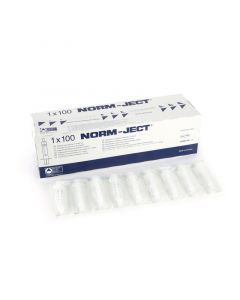 Restek Norm-Ject Plastic Syringe, 5 mL Luer Lock Tip, 100-pk.