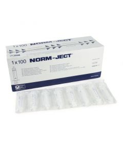 Restek Norm-Ject Plastic Syringe 10ml Luer Lock Tip 100pk