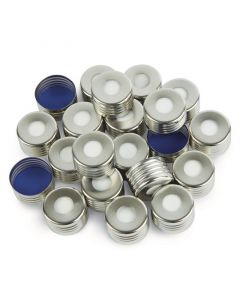 Restek Headspace Vial Caps 18mm Magnetic Screw Thread Cap With Blue; RES-23090