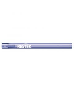 Restek Topaz Liner Splitless Single Taper Gooseneck W/Wool 4mm X; RES-23303