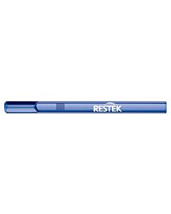 Restek Topaz, Single Taper Inlet Liner, 5.0 mm x 8.0 x 105, for Thermo TRACE, 8000 Series, and Focus GCs, w/Quartz Wool, Premium Deactivation, 5-pk.