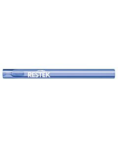 Restek Topaz, Single Taper Inlet Liner, 4.0 mm x 6.5 x 78.5, for PerkinElmer Clarus 590/690 and GC2400 GCs, w/Quartz Wool, Premium Deactivation, 5-pk