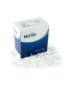 Restek 30 mm Syringe Filter, 0.22 µm, PTFE, White, 100-pk.