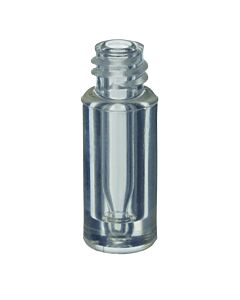 Restek Screw-Thread Plastic Vials w/100 µL Glass Insert, 2.0 mL, 8 mm, 100-pk.