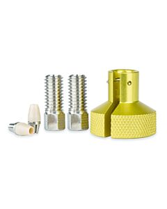 Restek EXP2 Fitting (2 Nuts, 2 Ferrules, 1 Driver) for 1/16" OD Stainless-Steel Tubing, 2-pk.