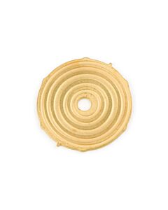Restek Seal, Gold Disk (outlet), for Agilent HPLC Systems 1050, 1100, 1200, 1220, 1260, 1290