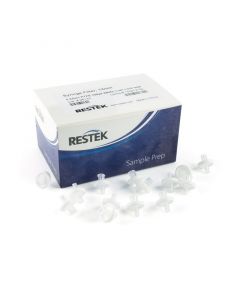Restek 13 mm Syringe Filter, 0.22 µm, PTFE, White, 100-pk.