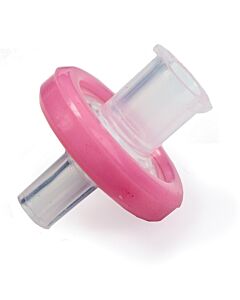 Restek 13 mm Syringe Filter, 0.22 µm, Nylon, Pink, 100-pk.