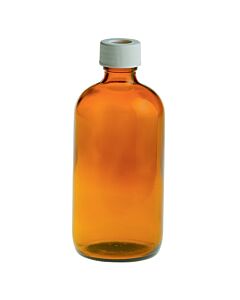 Restek Sample Collection Bottles, 250 mL, Precleaned Amber Glass, for ASE 100/150/300/350, 12-pk.