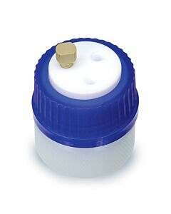 Restek Hub-Cap Adaptor and Mobi-Cap, for Use w/GL-45 Solvent Bottles, Kit