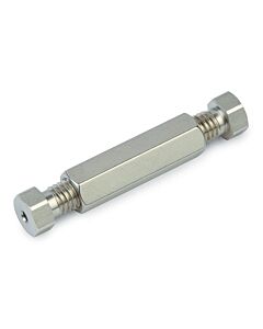 Restek Stainless-Steel Valco Union for UHPLC, 0.15 mm Bore, 20,000 psi, ea.